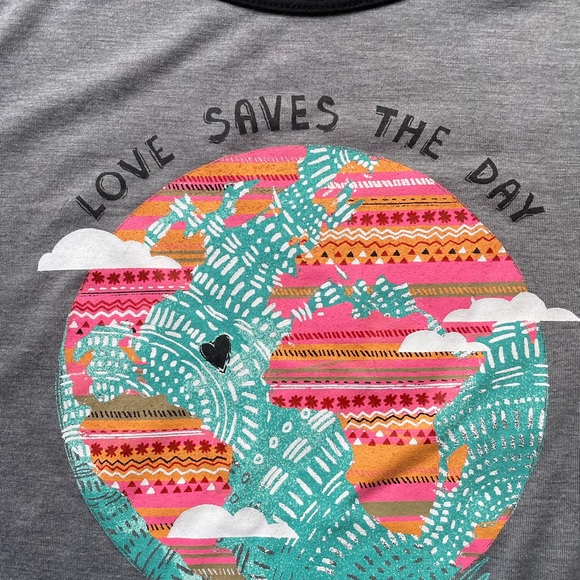 Girls Mudd Graphic Tees T-Shirts (set of 2, size XL/16) - Picture 5 of 9